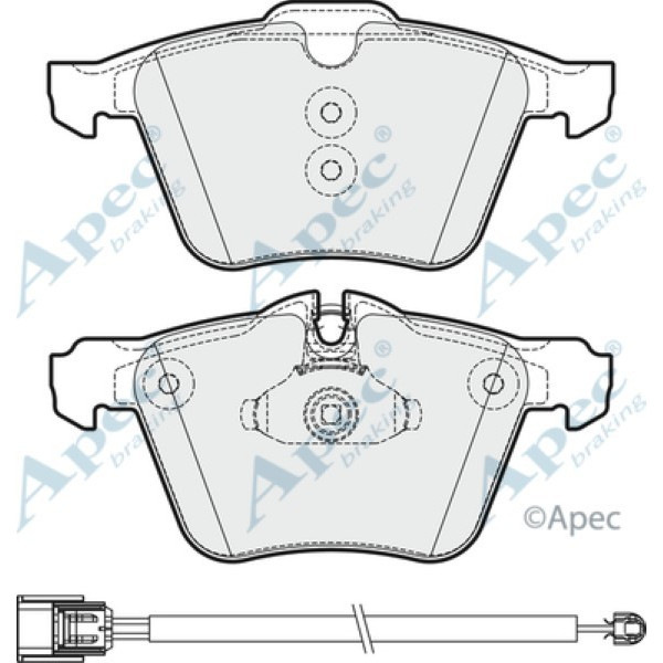 Apec Brake Pad image