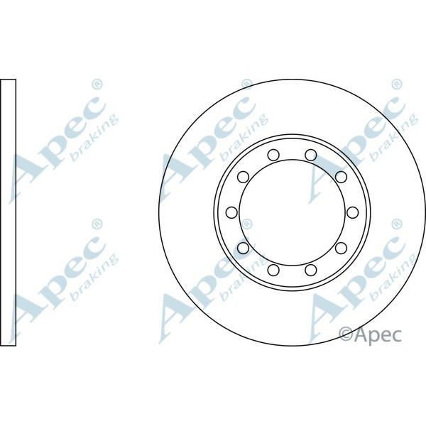 Apec Brake Disc image