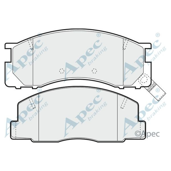 Apec Brake Pad image