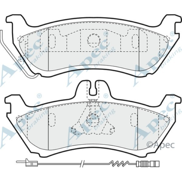 Apec Brake Pad image