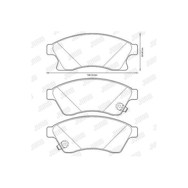 JURID BRAKE PAD image