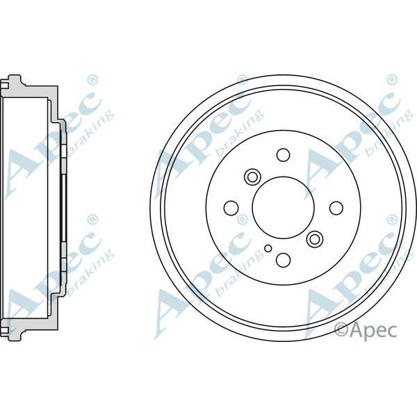 Apec Brake Drum image