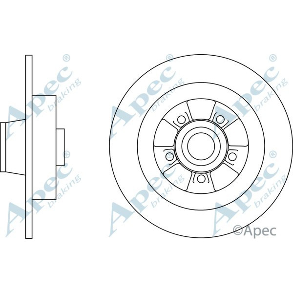 Apec Brake Disc image