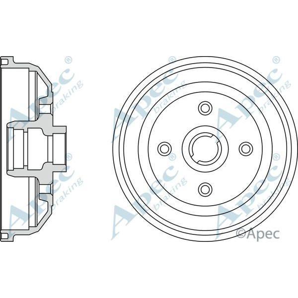 Apec Brake Drum image