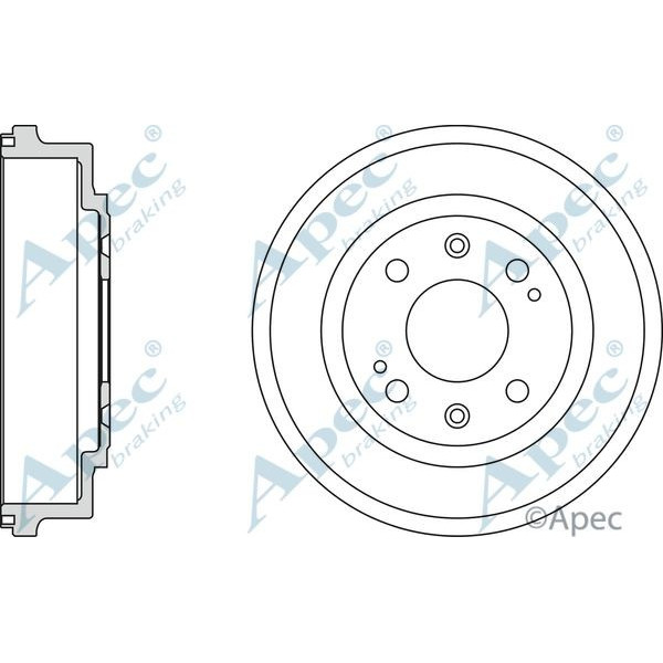 Apec Brake Drum image