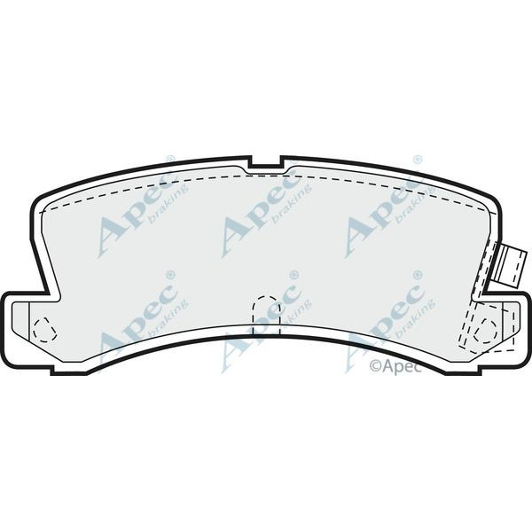 Apec Brake Pad image