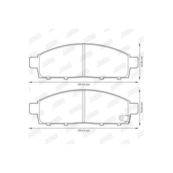 JURID BRAKE PAD image