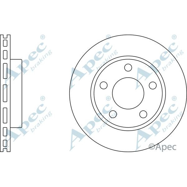 Apec Brake Disc image