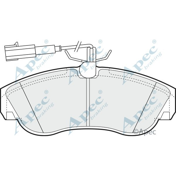 Apec Brake Pad image