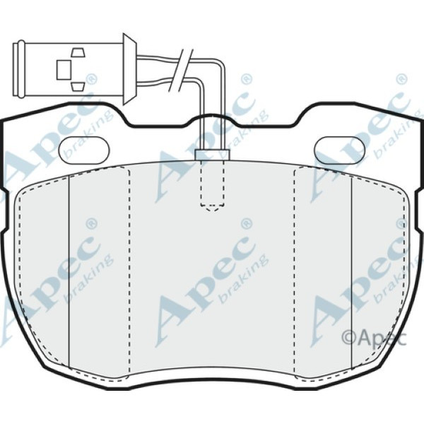 Apec Brake Pad image