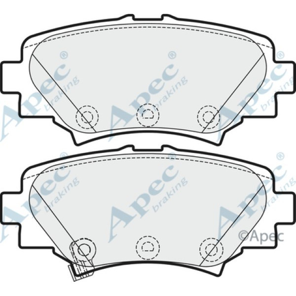 Apec Brake Pad image