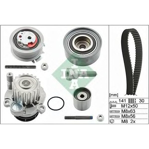 Timing Belt Kit with Water pump image