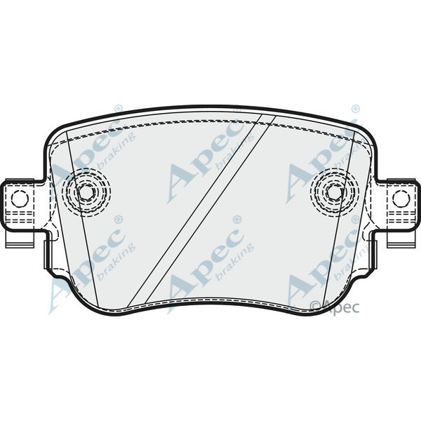 Apec Brake Pad image