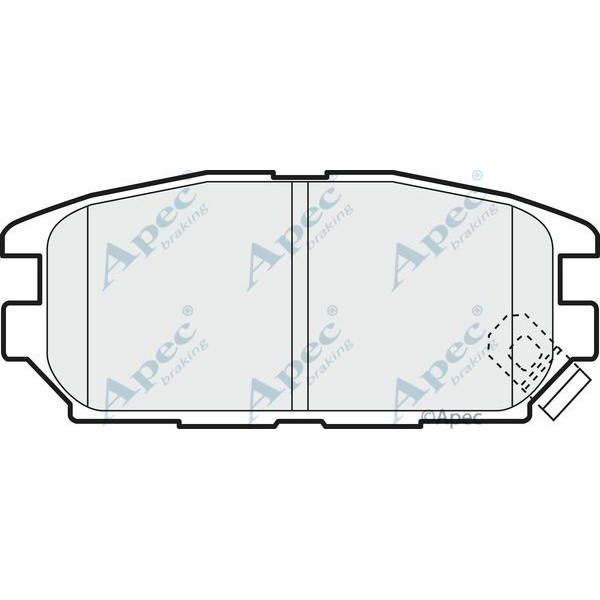 Apec Brake Pad image