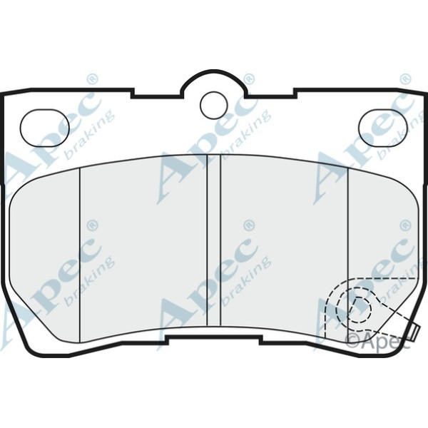 Apec Brake Pad image