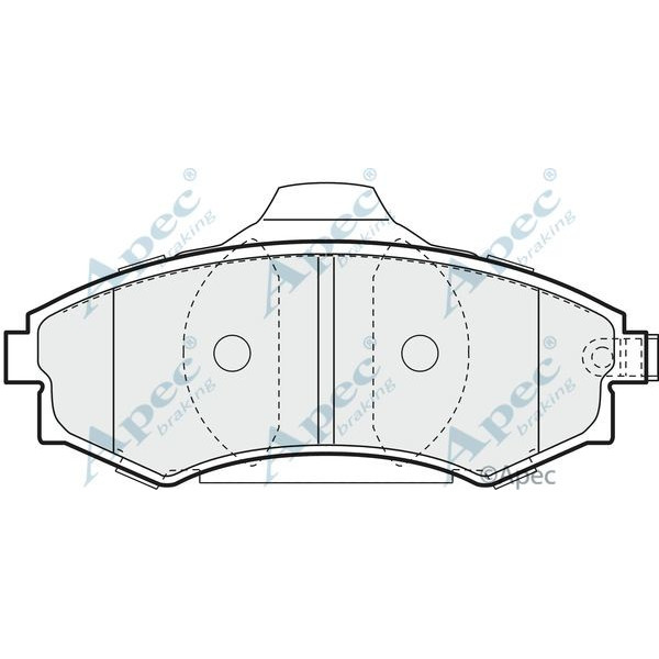 Apec Brake Pad image