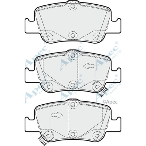 Apec Brake Pad image