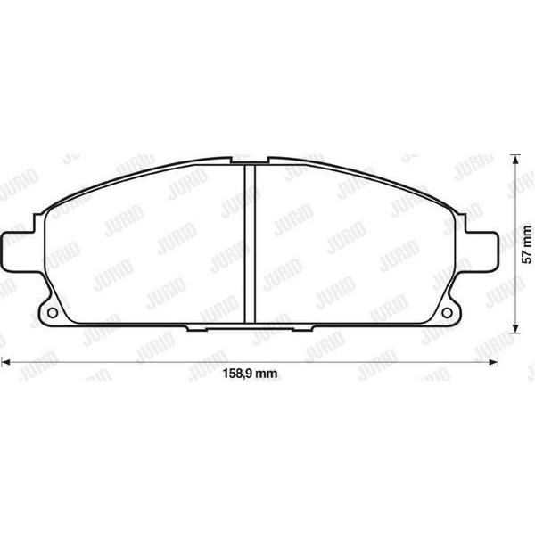 JURID BRAKE PAD image