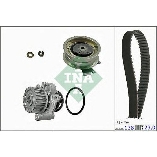 Timing Belt Kit with Water pump image