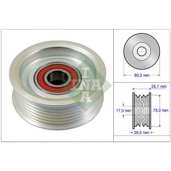 V Belt Deflection Pulley image