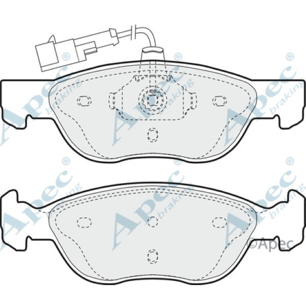 Apec Brake Pad image