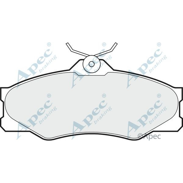 Apec Brake Pad image