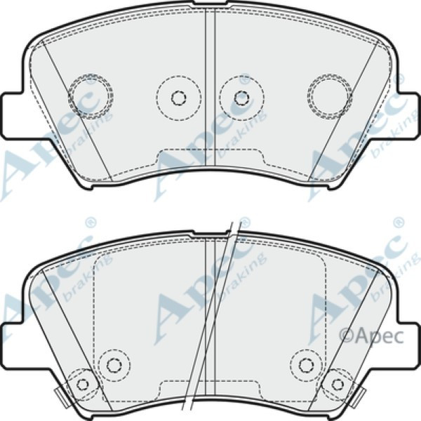 Apec Brake Pad image