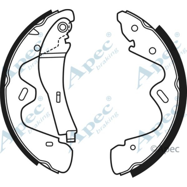 Apec Brake Shoe image