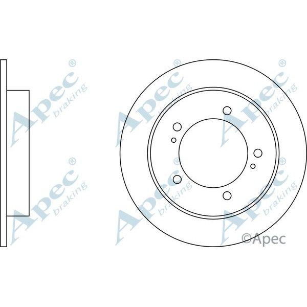 Apec Brake Disc image