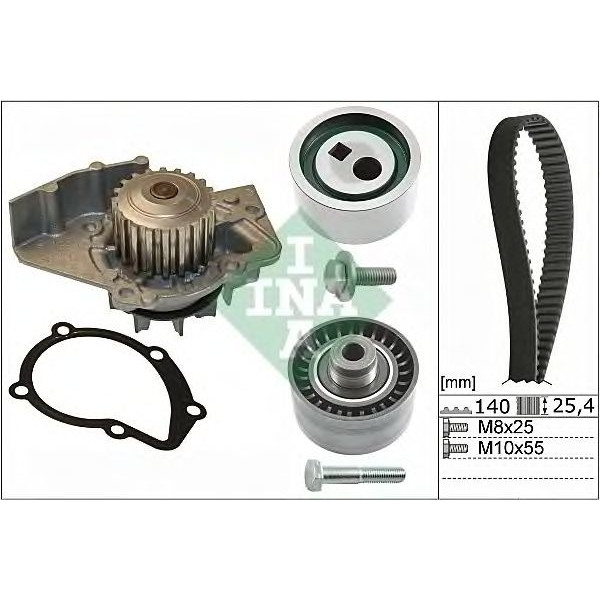 Timing Belt Kit with Water pump image