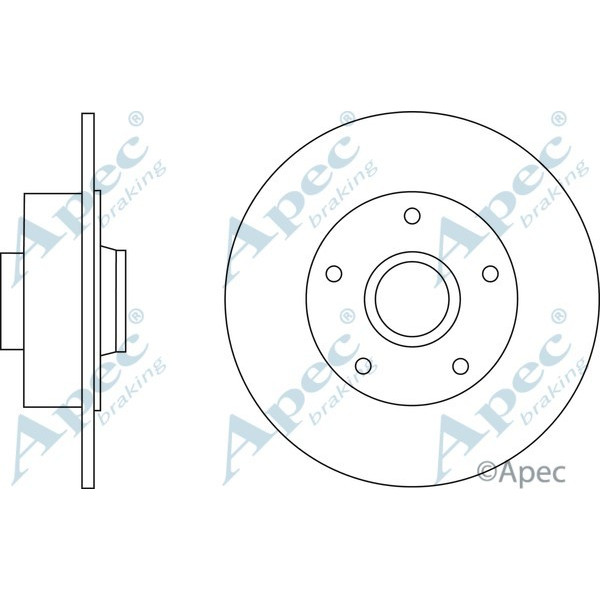 Apec Brake Disc image