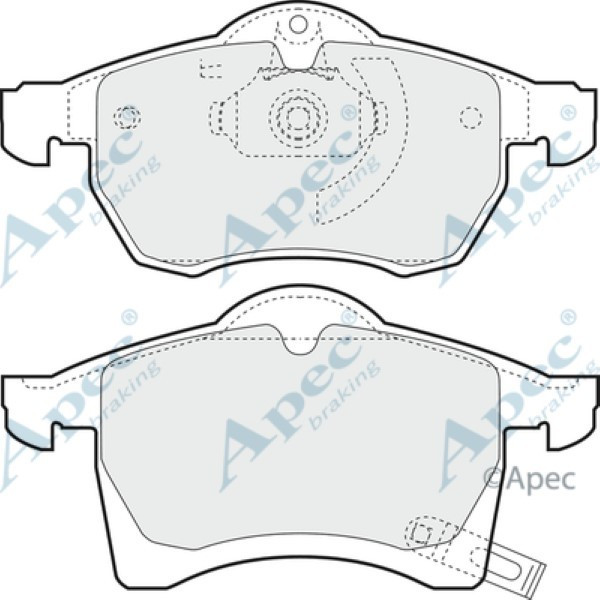 Apec Brake Pad image