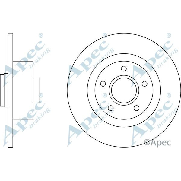 Apec Brake Disc image