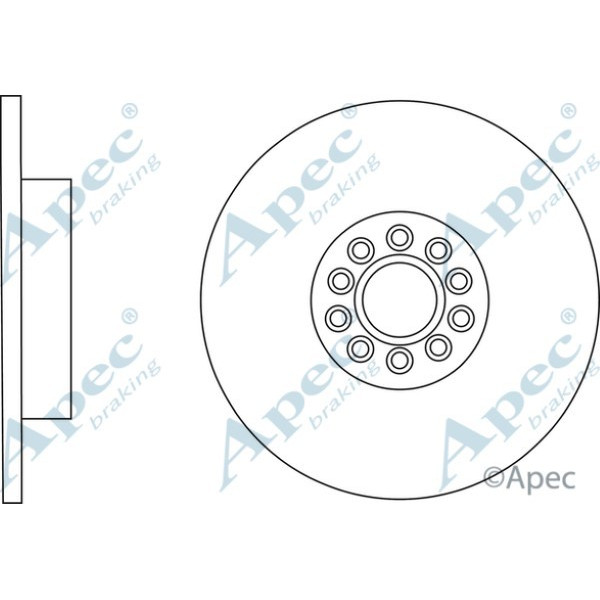 Apec Brake Disc image