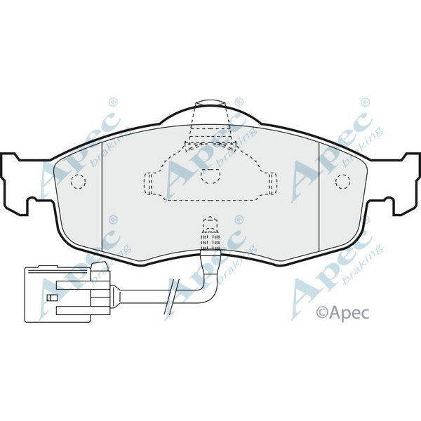 Apec Brake Pad image