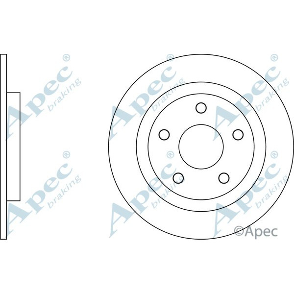 Apec Brake Disc image