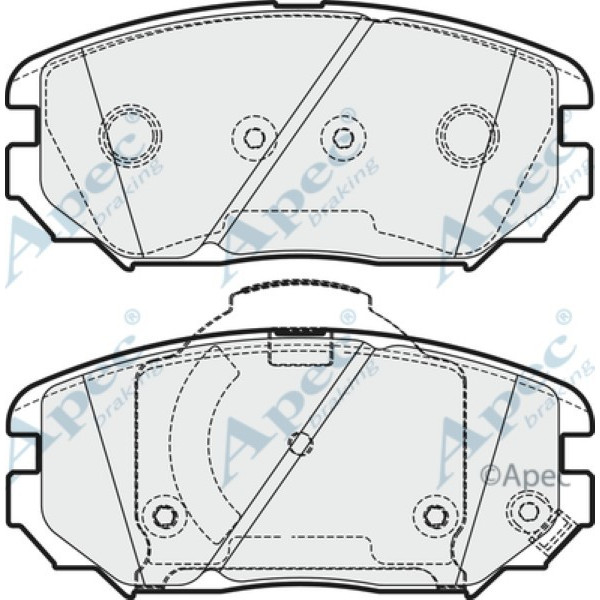 Apec Brake Pad image