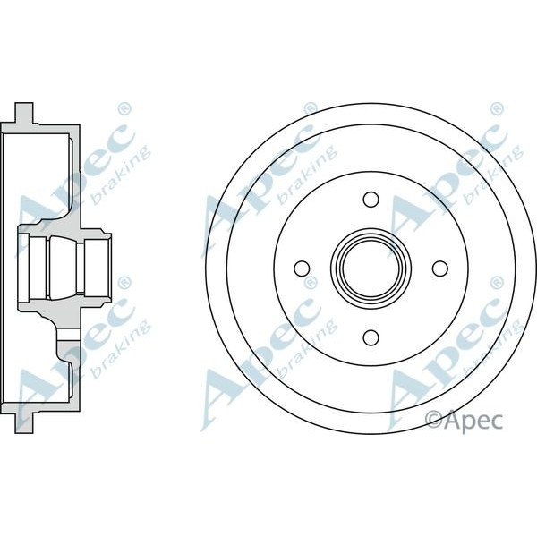 Apec Brake Drum image