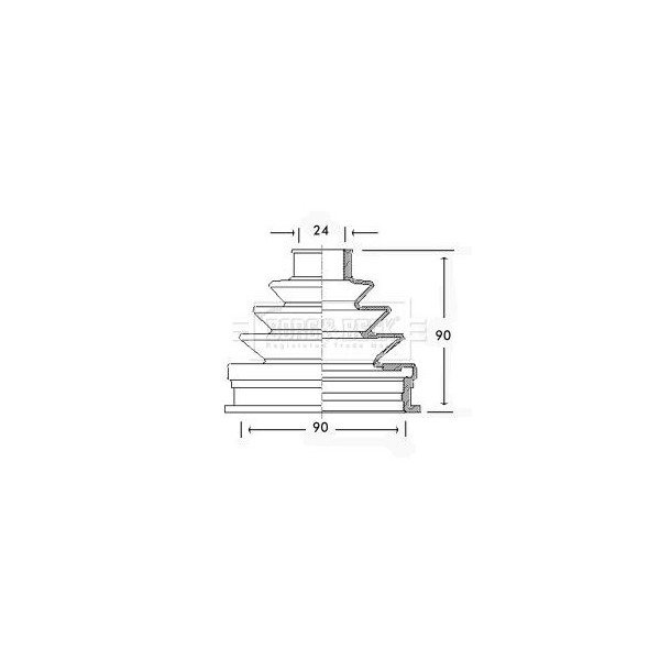 CV JOINT BOOT KIT image