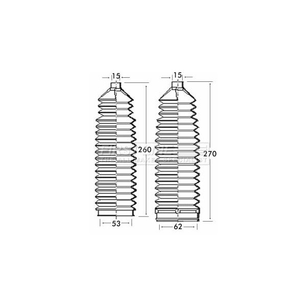 STEERING GAITER KIT image