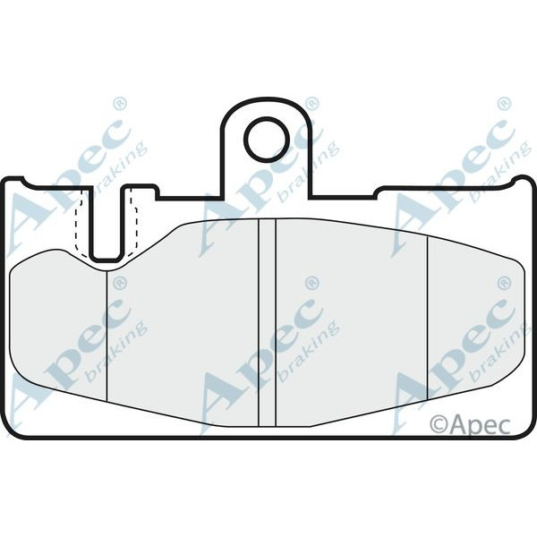 Apec Brake Pad image