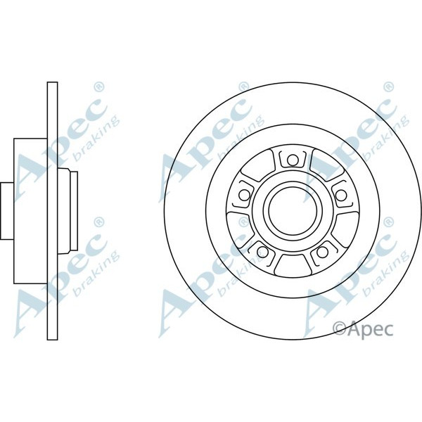 Apec Brake Disc image