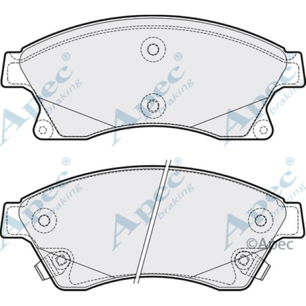 Apec Brake Pad image