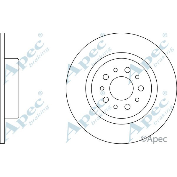 Apec Brake Disc image