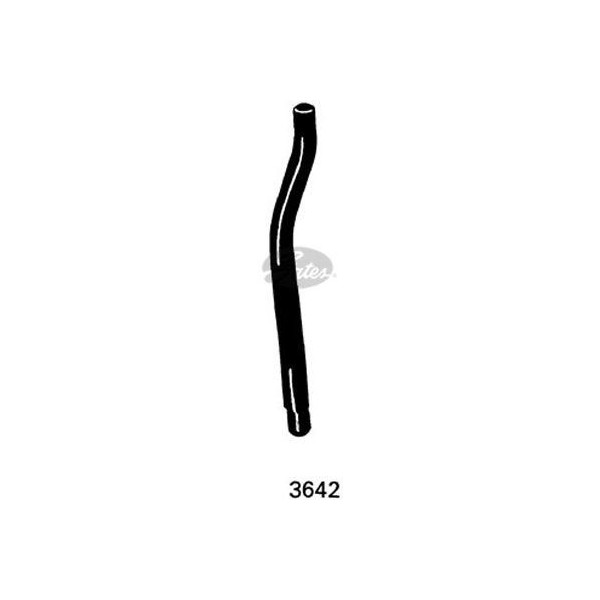 CURVED RADIATOR HOSE 415MMX16 image