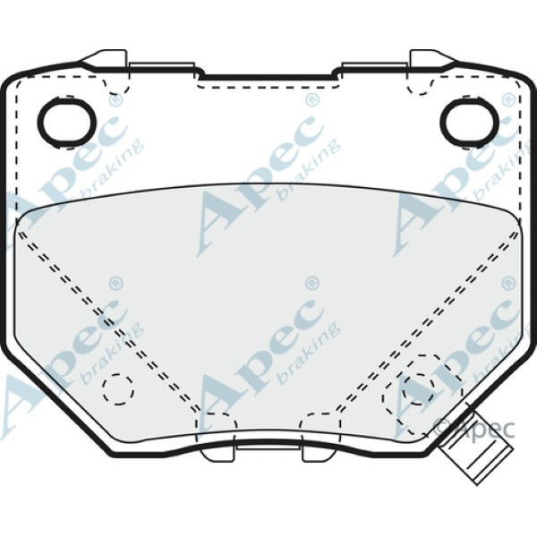 Apec Brake Pad image