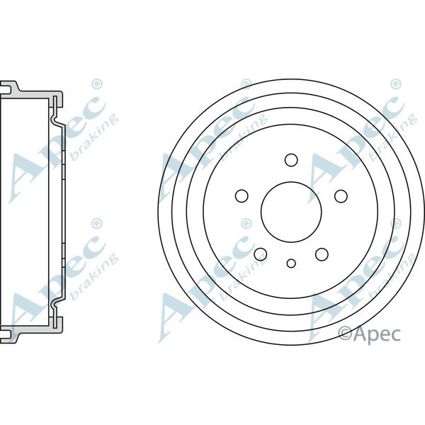 Apec Brake Drum image