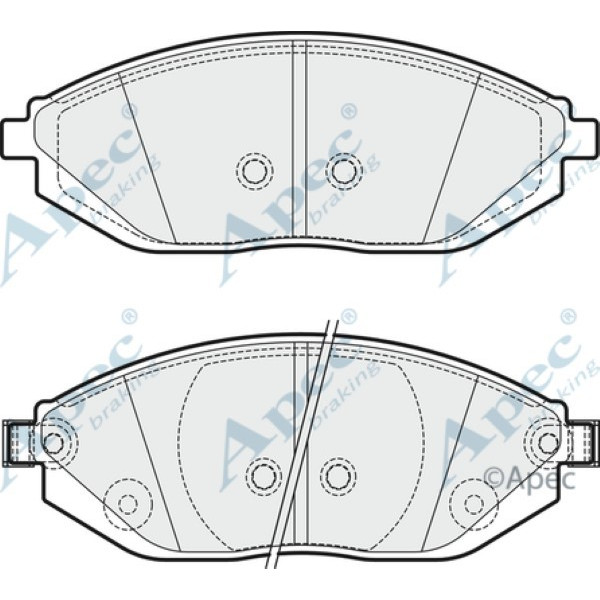 Apec Brake Pad image