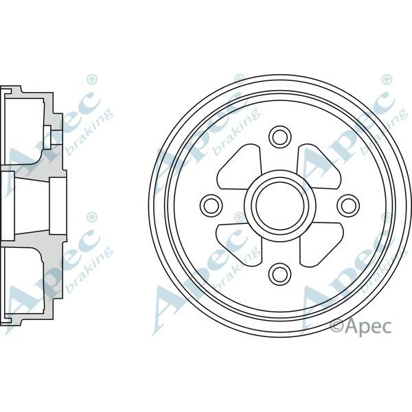 Apec Brake Drum image