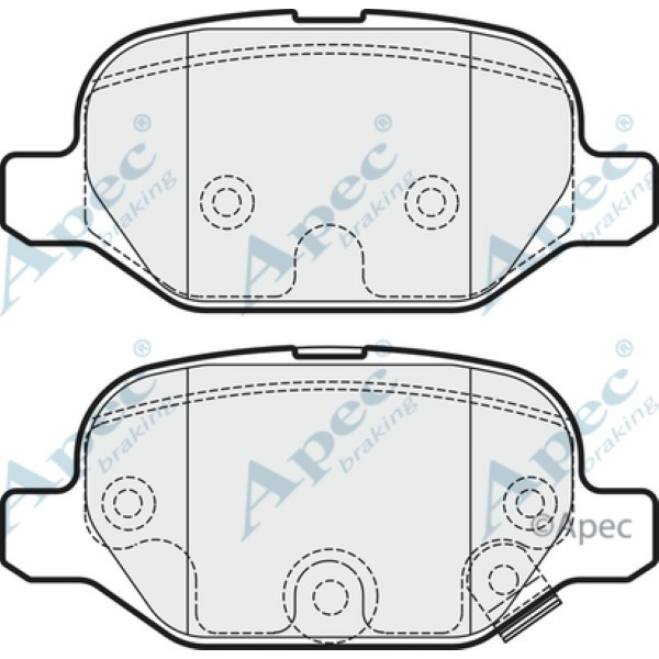 Apec Brake Pad image